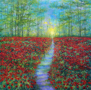 Image of Field of Poppies II