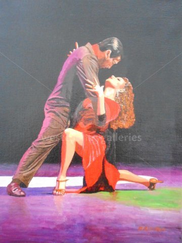 Image of Tango red dress