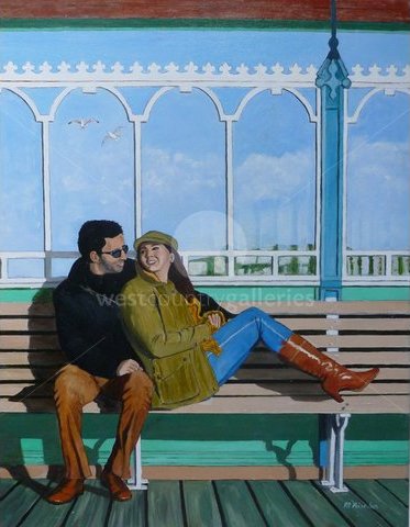 Image of Clevedon Pier Couple