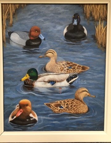 Image of Six Ducks